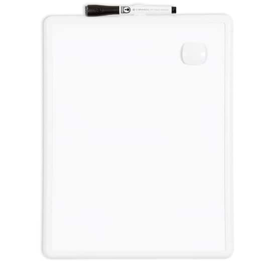 U Brands White 14&#x22; x 11&#x22; Magnetic Dry Erase Board